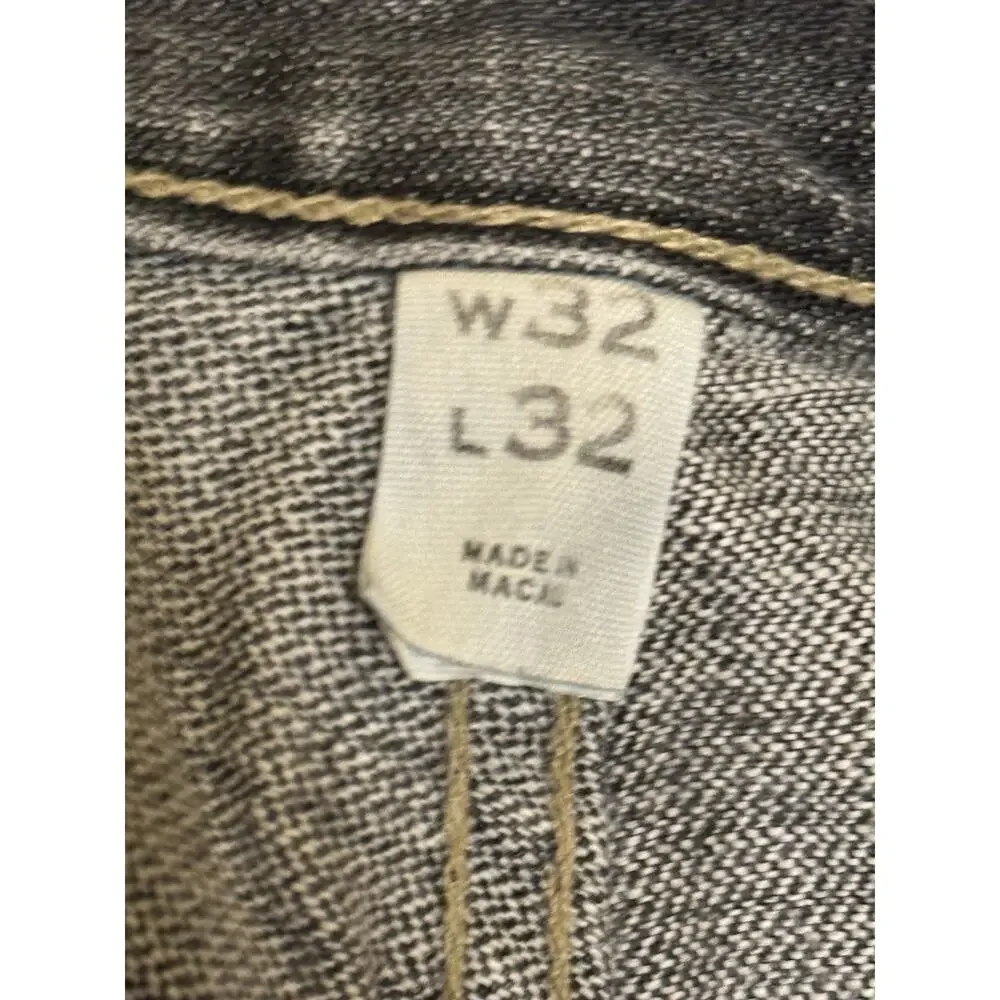 Vintage Banana Republic Relaxed Fit Jeans Mens 34x32 Gray 100% Cotton READ